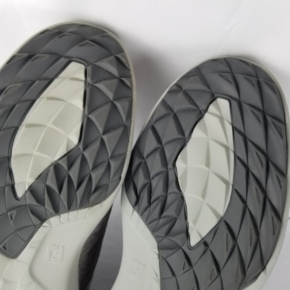 FOOTJOY FJ - Mens Flex XP Spikeless Golf Shoes 56272 Grey Camo 13 Wide - Picture 8 of 11